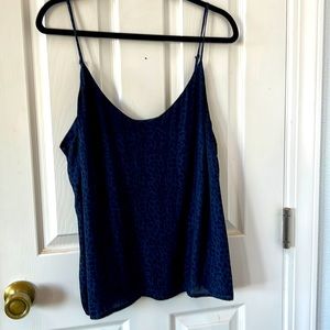 Dex tank size XL navy animal print